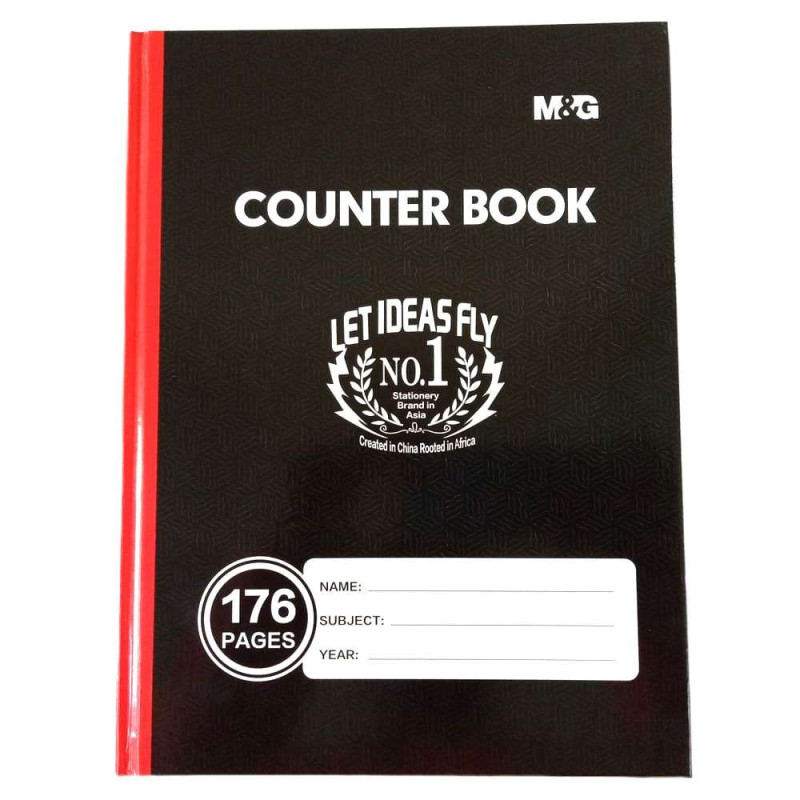 O Caderno M&G Counter Book O Caderno M&G Counter Book
