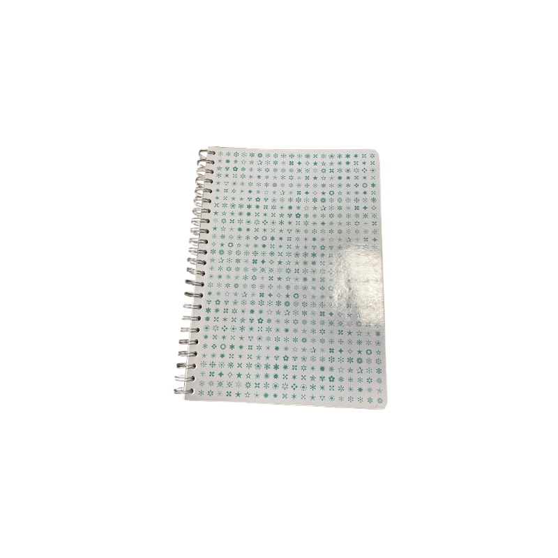 Caderno Espiral com Estampa de Estrelas Caderno Espiral com Estampa de Estrelas
