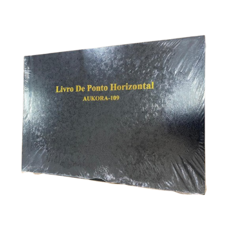 Livro de Ponto Horizontal Aukora 109