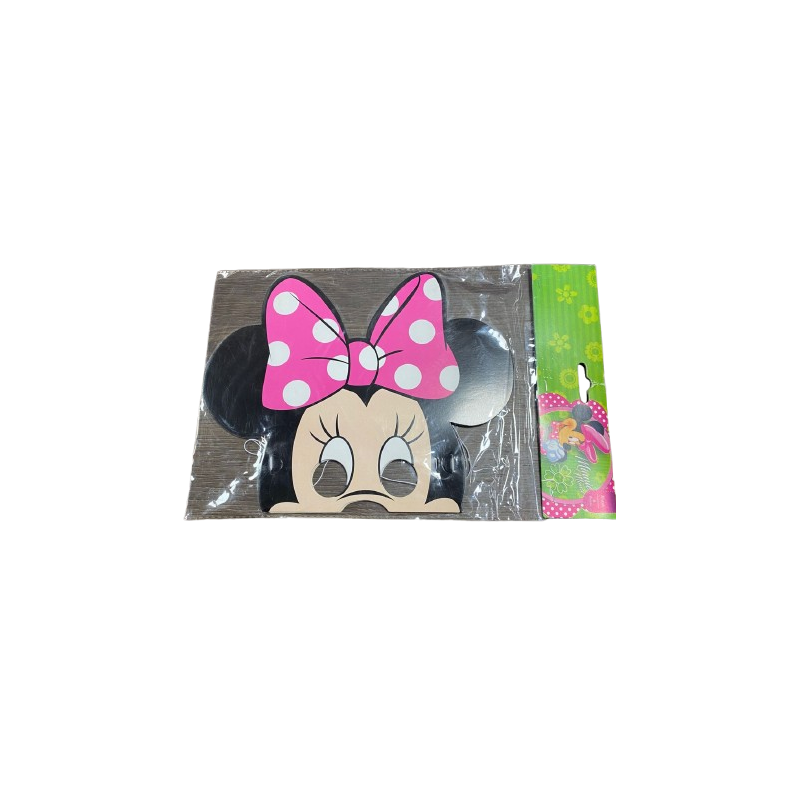 Máscara de Festa Minnie Mouse Máscara de Festa Minnie Mouse