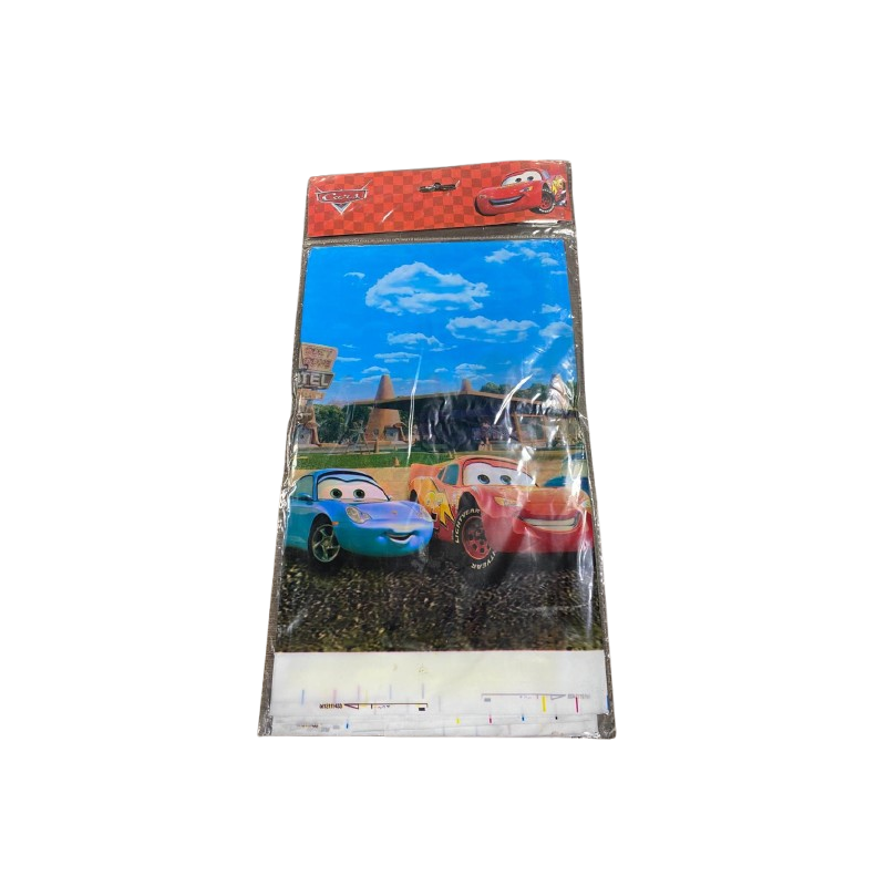 Toalha de Mesa Tema Carros (1 Unidade)