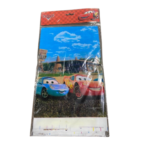 Toalha de Mesa Tema Carros (1 Unidade)