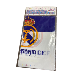 Toalha de Mesa Tema Real Madrid (1 Unidade)