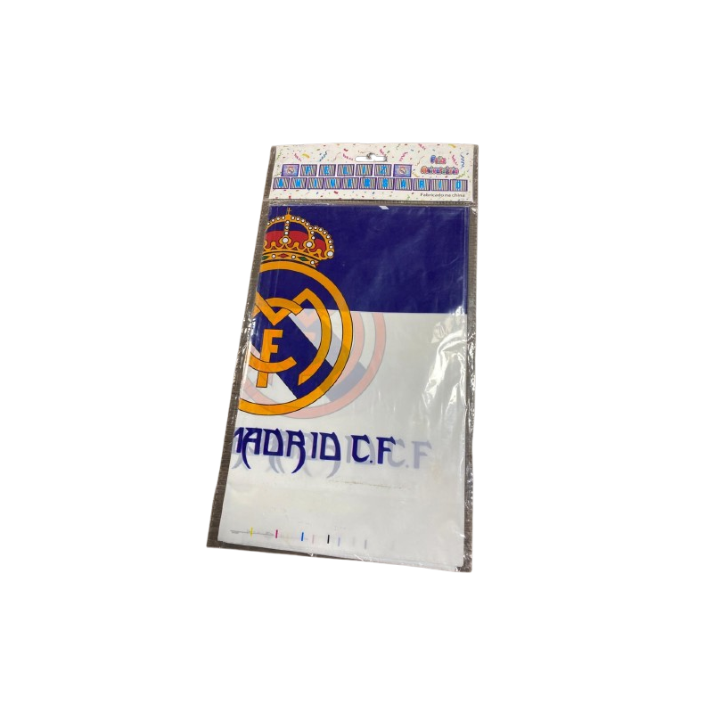 Toalha de Mesa Tema Real Madrid (1 Unidade) Toalha de Mesa Tema Real Madrid (1 Unidade)