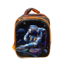 Mochila Infantil Astronauta DJ - Estampa Espacial Divertida