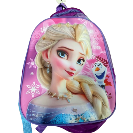 Mochila Infantil Frozen Elsa e Olaf - Princesa do Gelo