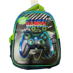 Mochila Infantil Gamer com Controle