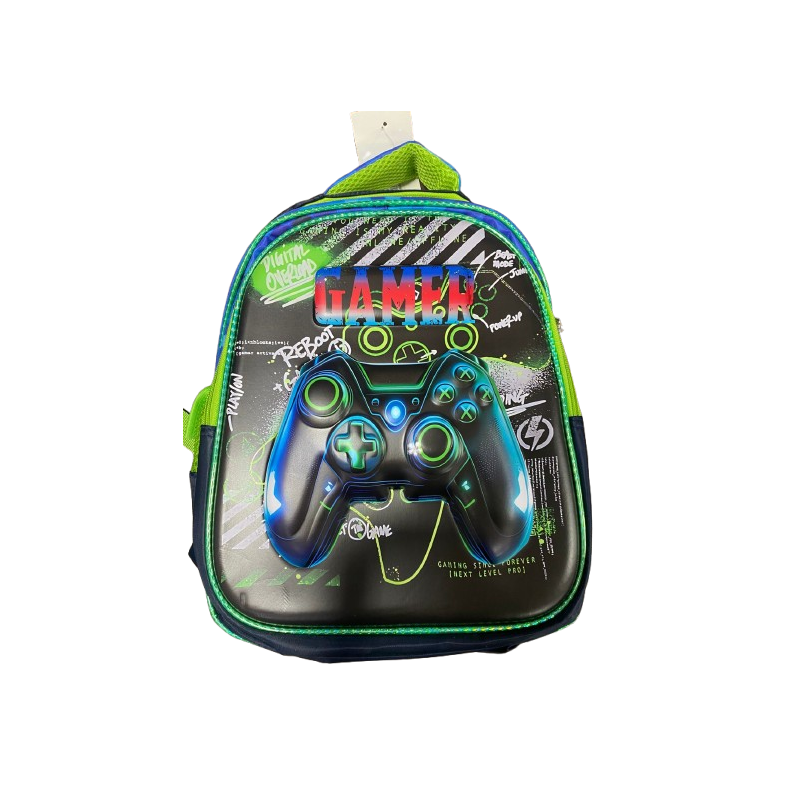 Mochila Infantil Gamer com Controle