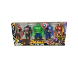Conjunto de Bonecos Vingadores -