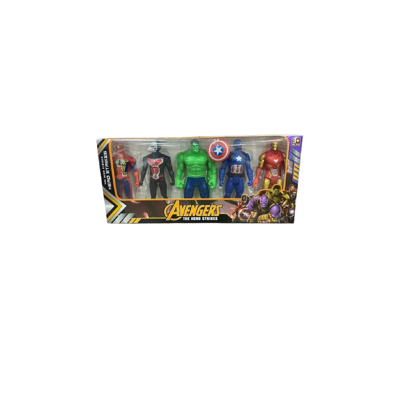 Conjunto de Bonecos Vingadores - Conjunto de Bonecos Vingadores -