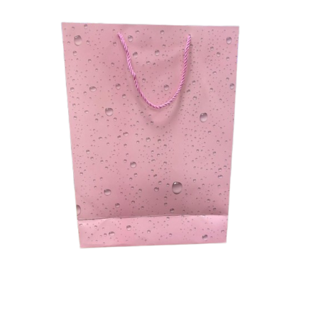 Sacola de presente rosa