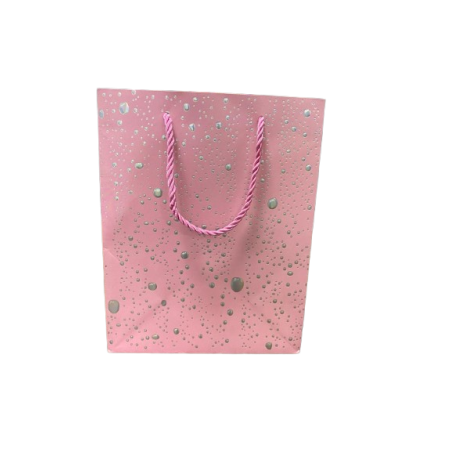 Sacola de presente rosa