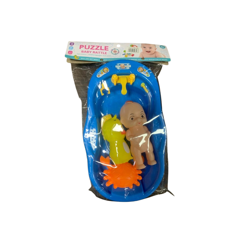 Banheirinha com Boneco e Acessórios Banheirinha com Boneco e Acessórios