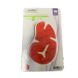 Mordedor para Cães Zoofari – Formato de Bife Vermelho