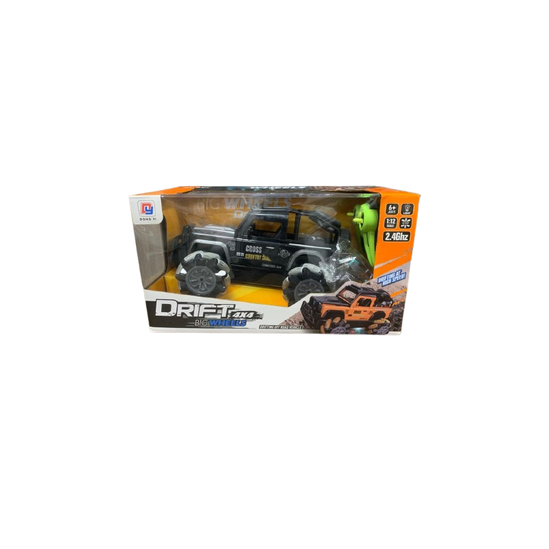 Carro Drift 4x4 Big Wheels – Controle Remoto 2.4GHz Carro Drift 4x4 Big Wheels – Controle Remoto 2.4GHz