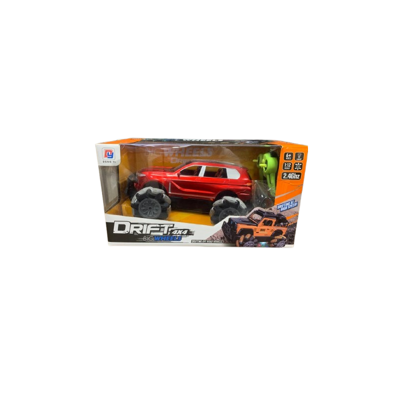 Carro Drift 4x4 Big Wheels – Controle Remoto 2.4GHz Carro Drift 4x4 Big Wheels – Controle Remoto 2.4GHz