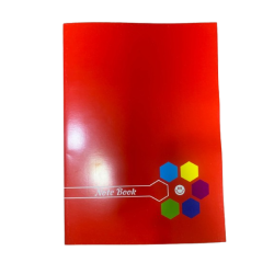 Caderno Simples Capa Vermelha - 40 folhas