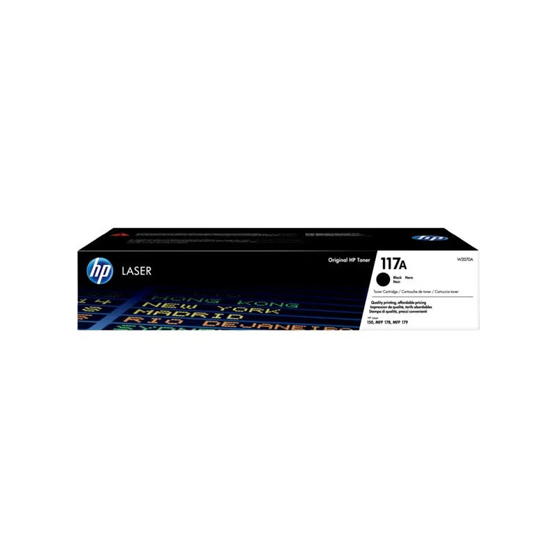 Toner W2070a 117a Preto Lj150/mfp178/mfp179 (1.000 Pages) Toner W2070a 117a Preto Lj150/mfp178/mfp179 (1.000 Pages)