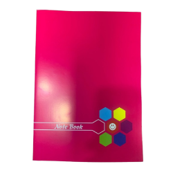 Caderno Simples Capa Rosa Pink - 40 folhas