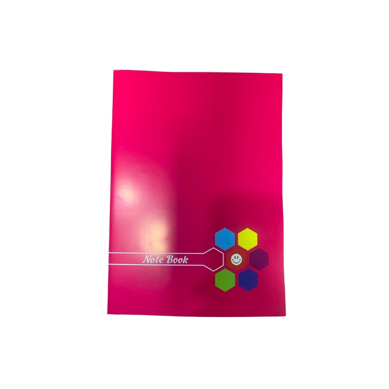 Caderno Simples Capa Rosa Pink - 40 folhas