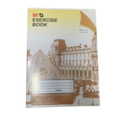 Caderno de Exercícios M&G - 120 páginas Quadriculadas