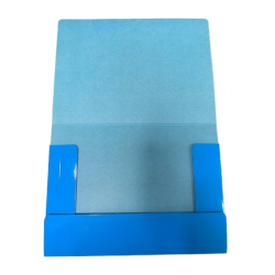 Caderno Simples com Fechamento Elástico - Capa Azul