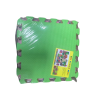 Tapete EVA Puzzle - 9 Peças, Cor Verde