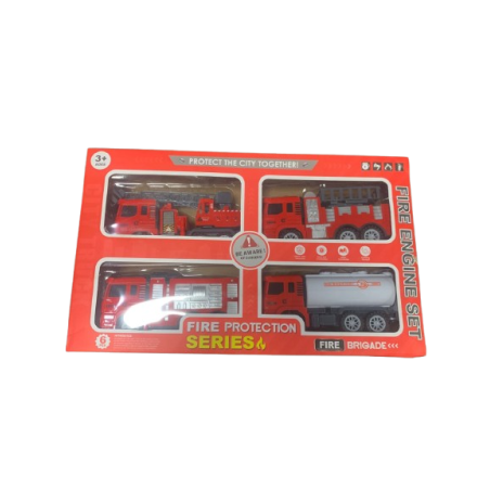 Kit de Caminhões de Bombeiro