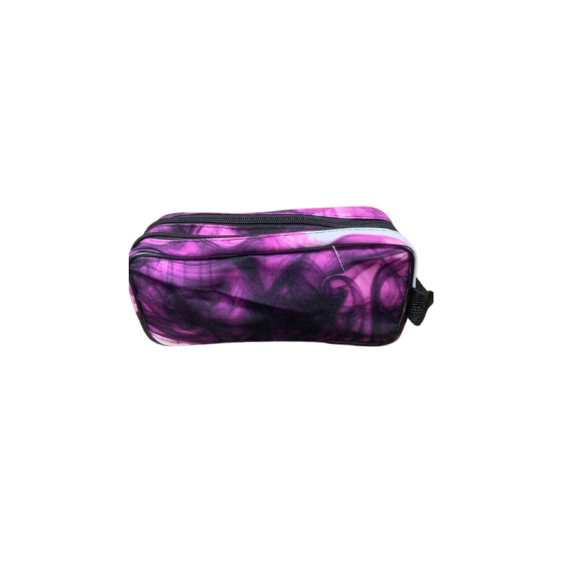 Estojo tons de roxo e preto