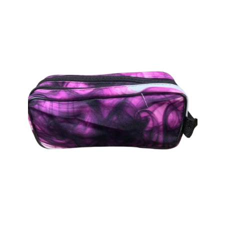 Estojo tons de roxo e preto