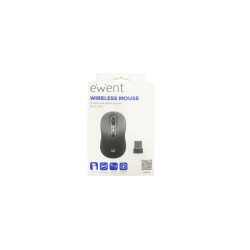 Mouse Sem Fio Ewent EW321B – Silencioso com Receptor USB-A
