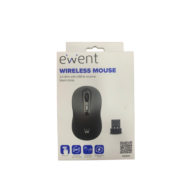 Mouse Sem Fio eWent – 2.4 GHz, Receptor USB-A Mouse Sem Fio eWent – 2.4 GHz, Receptor USB-A