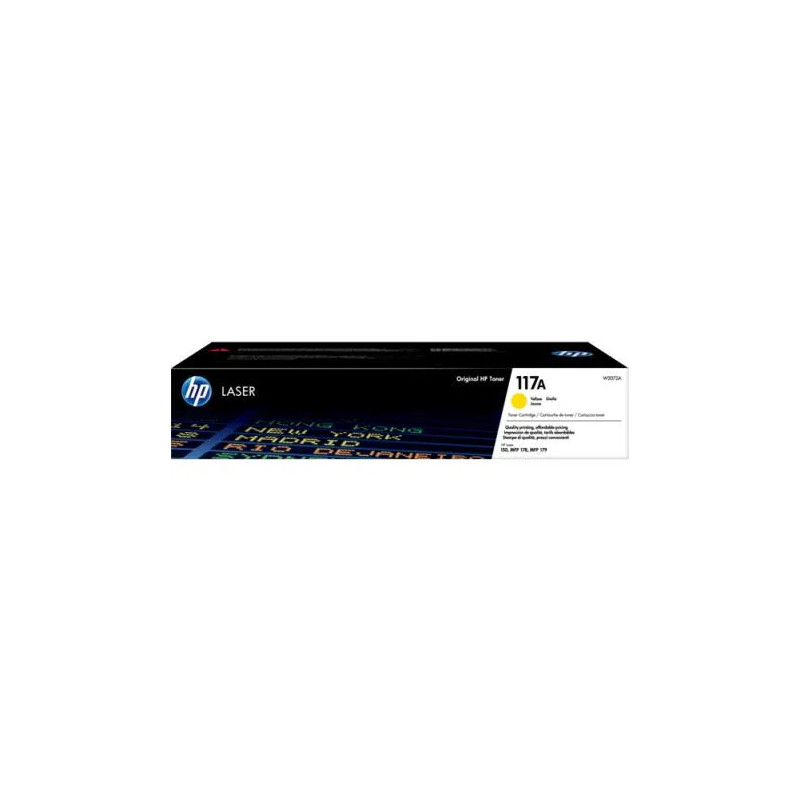 Toner W2072a 117a Amarelo 150/mfp178/mfp179 Toner W2072a 117a Amarelo 150/mfp178/mfp179