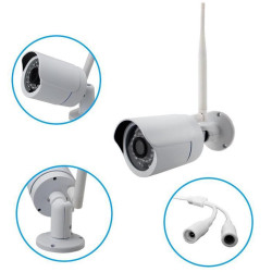 Câmera IP Externa Wi-Fi eTIGER ES-CAM3A