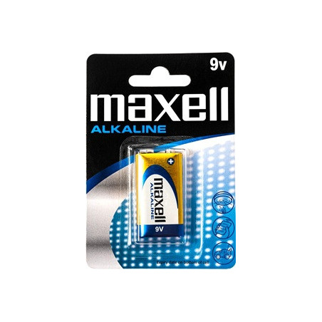 Bateria Maxell Alcalina 9V