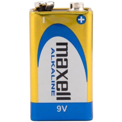 Bateria Maxell Alcalina 9V