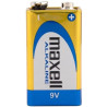 Bateria Maxell Alcalina 9V Bateria Maxell Alcalina 9V