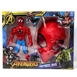 Máscara e Boneco do Homem-Aranha