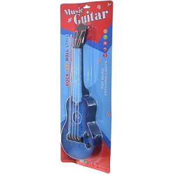 Guitarra Infantil de Brinquedo com Luzes e Sons