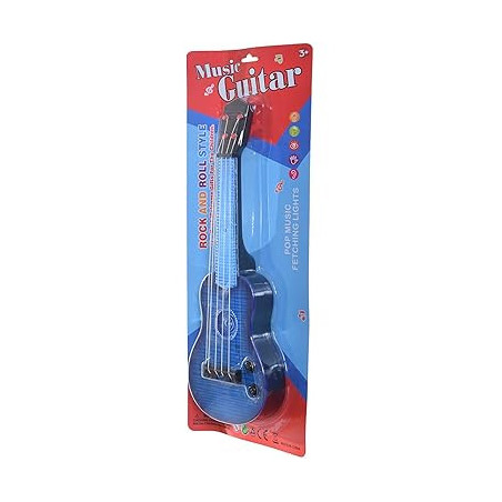 Guitarra Infantil de Brinquedo com Luzes e Sons