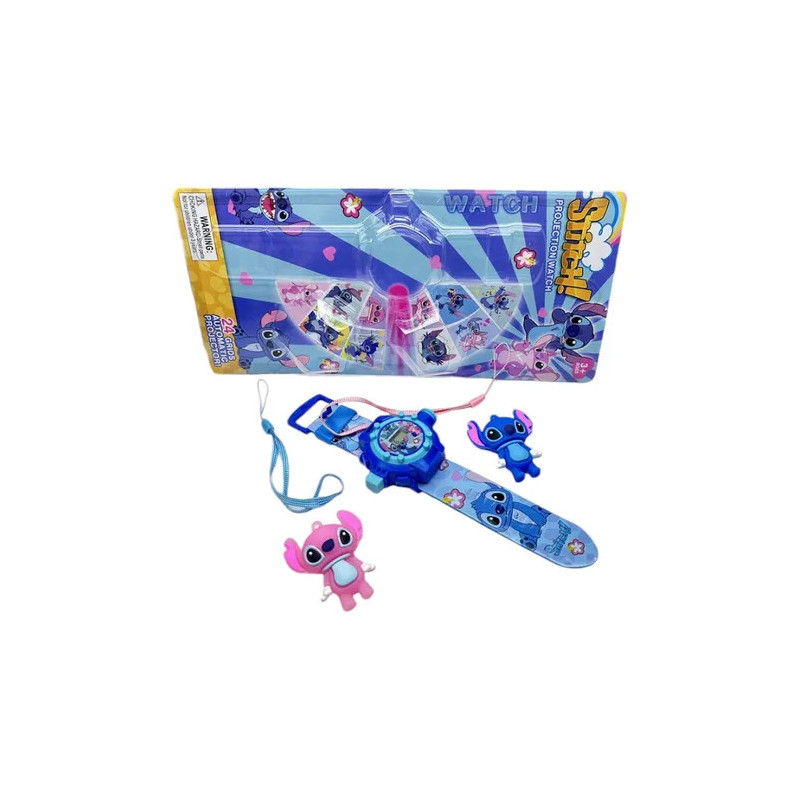 Relógio Projeção Stitch Relógio Projeção Stitch