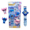 Relógio Projeção Stitch Relógio Projeção Stitch