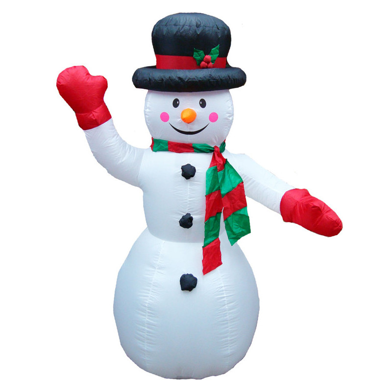 Boneco de Neve Inflável