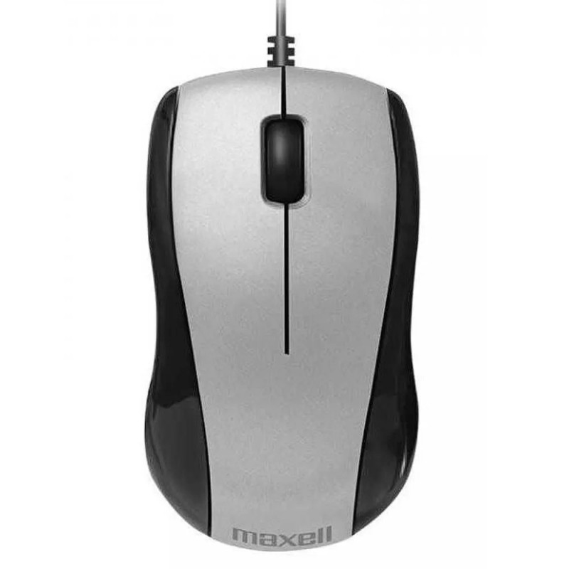 Rato Com Fio MOWR-101 Optico USB Prateado Rato Com Fio MOWR-101 Optico USB Prateado