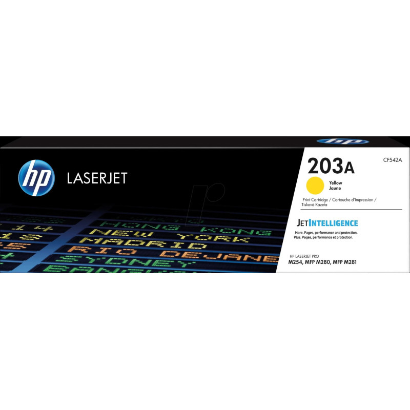 Toner 203a M625x/m28x Amarelo (Cf542a) Toner 203a M625x/m28x Amarelo (Cf542a)