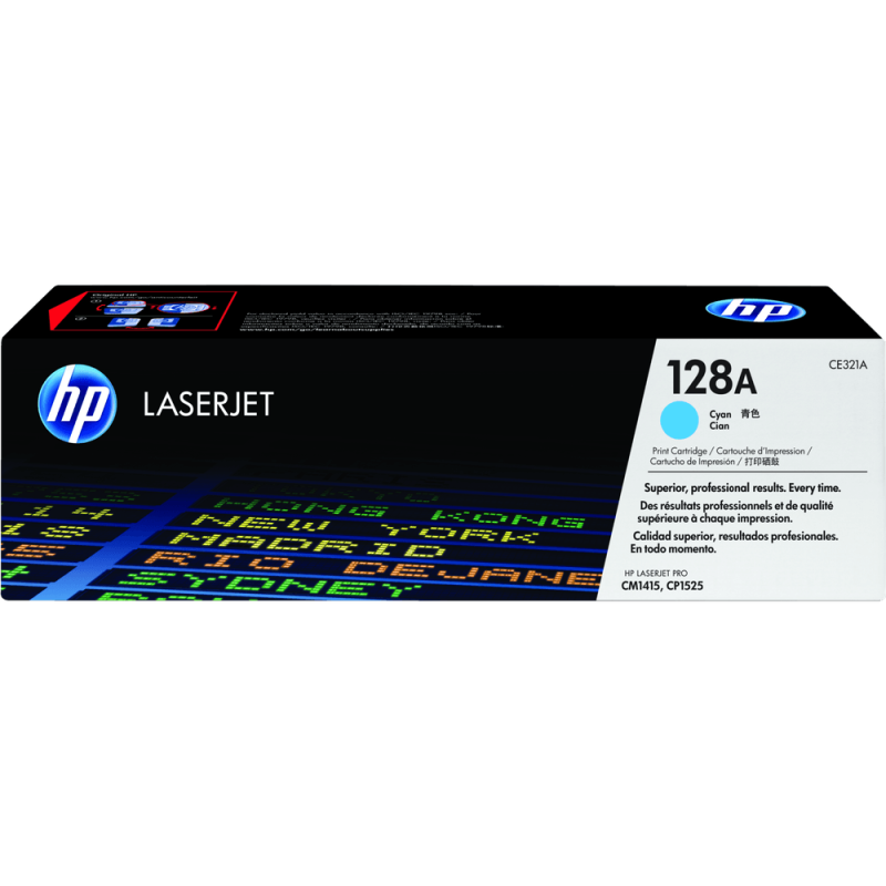Toner 128a cp1525/1415 ciano (ce321a) Toner 128a cp1525/1415 ciano (ce321a)