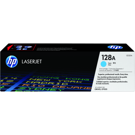Toner 128a cp1525/1415 ciano (ce321a)