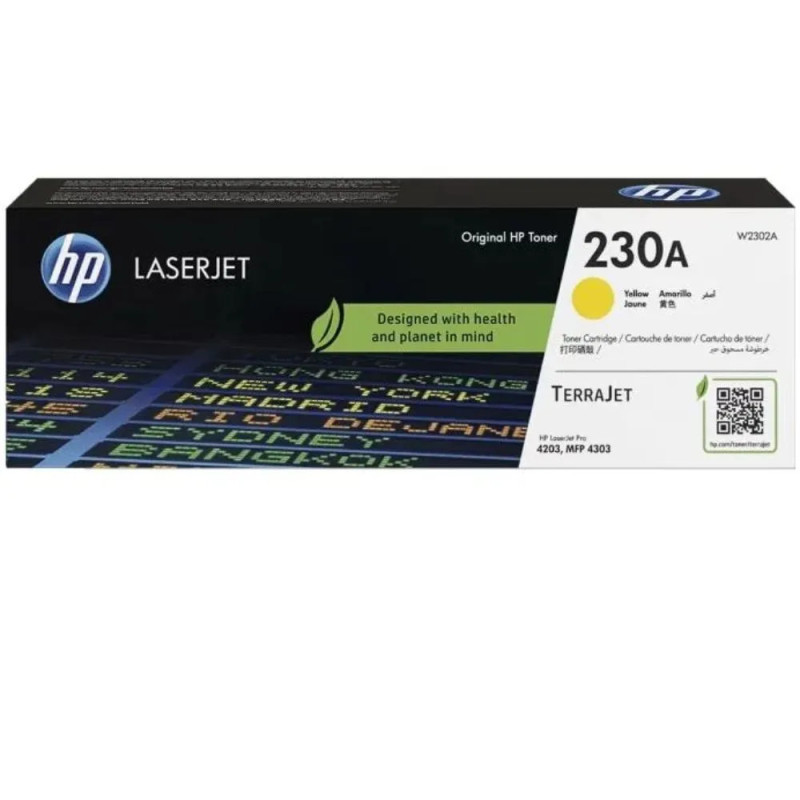 Toner 2302a 230a amarelo laserjet 4203/mfp4303 Toner 2302a 230a amarelo laserjet 4203/mfp4303