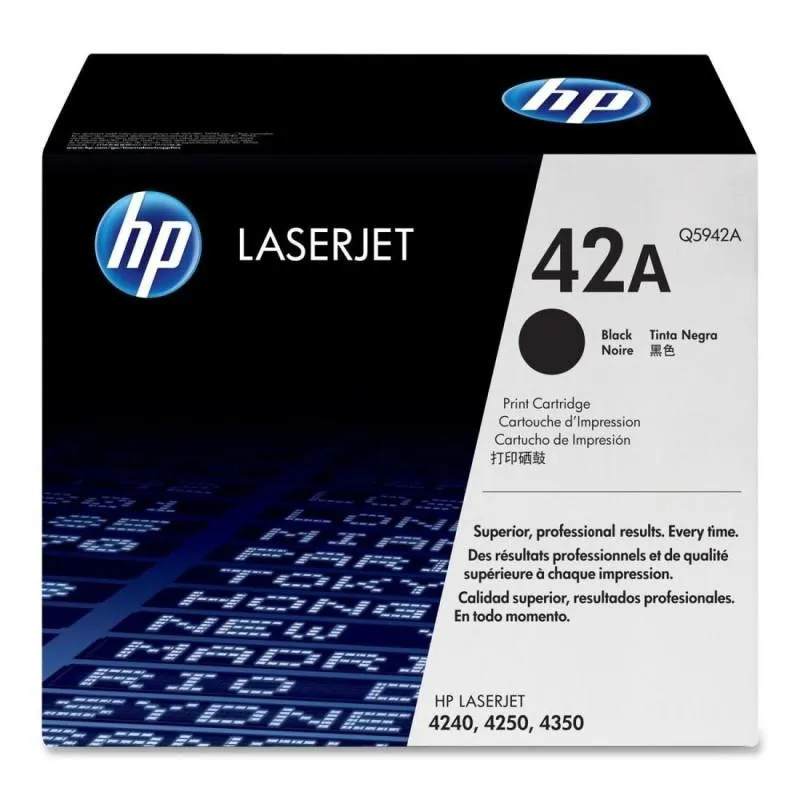 Toner 42a 4250 preto (q5942a) Toner 42a 4250 preto (q5942a)