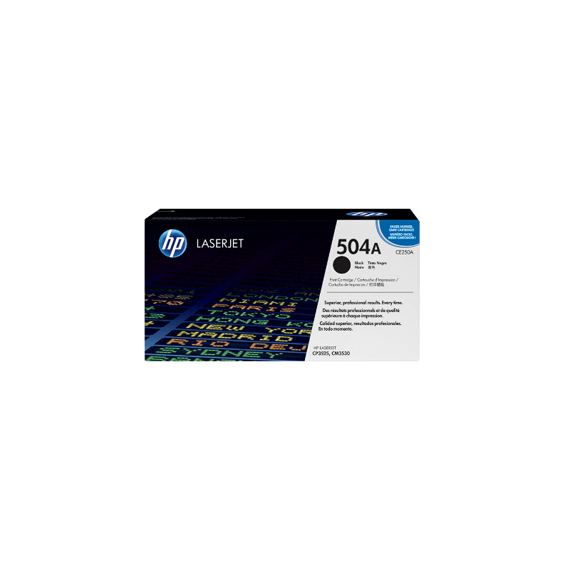 Toner 504a cp3525 preto (ce250a) Toner 504a cp3525 preto (ce250a)